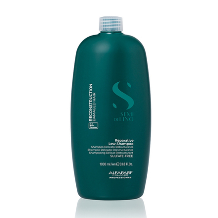 ALFAPARF Шампунь для поврежденных волос SDL Reconstruction Damaged Hair Reparative Low Shampoo, 1000 мл