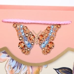 Пакет подарочный «Изящные цветы» 26*32*10 см, микс