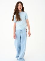 Джемпер для девочки 1384 голубой