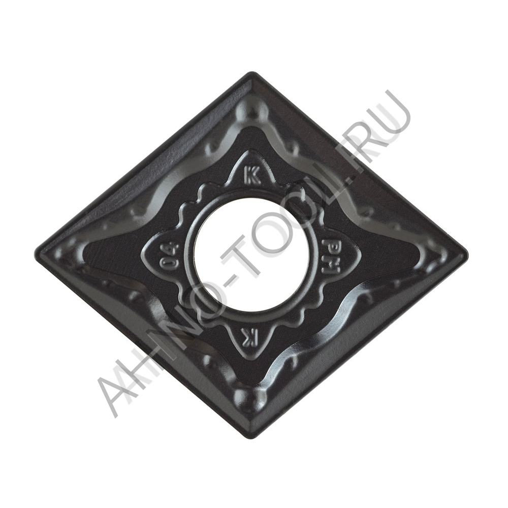 Пластина твердосплавная ISO CNMG120404-PMA ACP20E AHNO по стали, получистовая