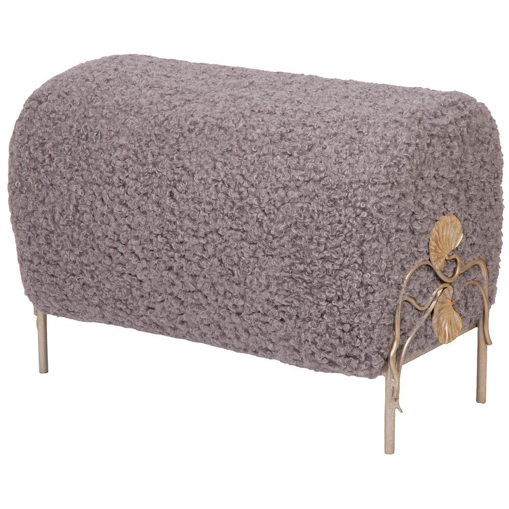 Банкетка Нимфея Серый Айвори