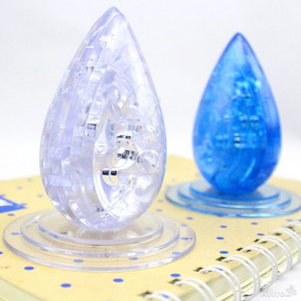 3D-Пазл Капля Прозрачная Crystal Puzzle