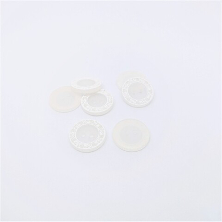 SZ8838 Пуговица №531, 18мм 2пр. (белый)