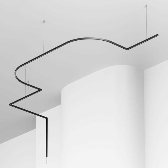 Шинопровод накладной 2м Maytoni Technical LEVITY Busbar trunkings Levity TRX184-112B-1