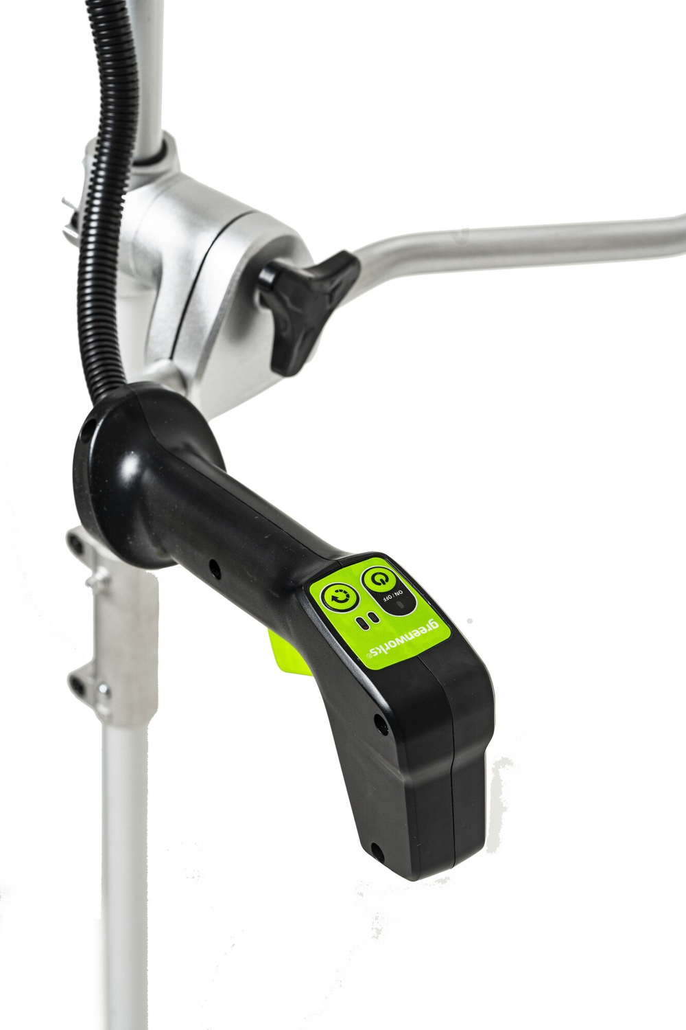 Триммер аккумуляторный GREENWORKS GD60BCB 60В,40см,б/щ, с велосипедной ручкой,без АКБ и ЗУ (2108407)