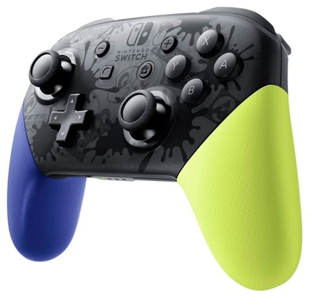 Игровой контроллер Nintendo Splatoon синий-желтый