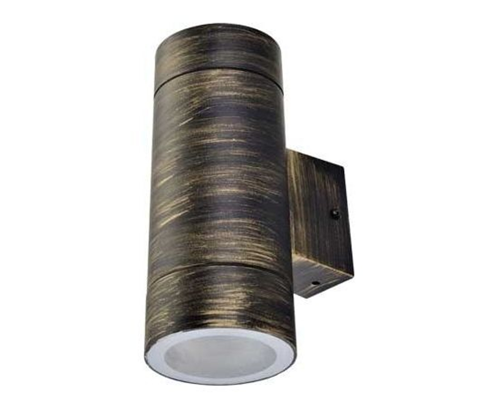 Ecola GX53 LED 8013A светильник накладной IP65 Цилиндр металл. 2*GX53 Черненая бронза FN53C2ECH