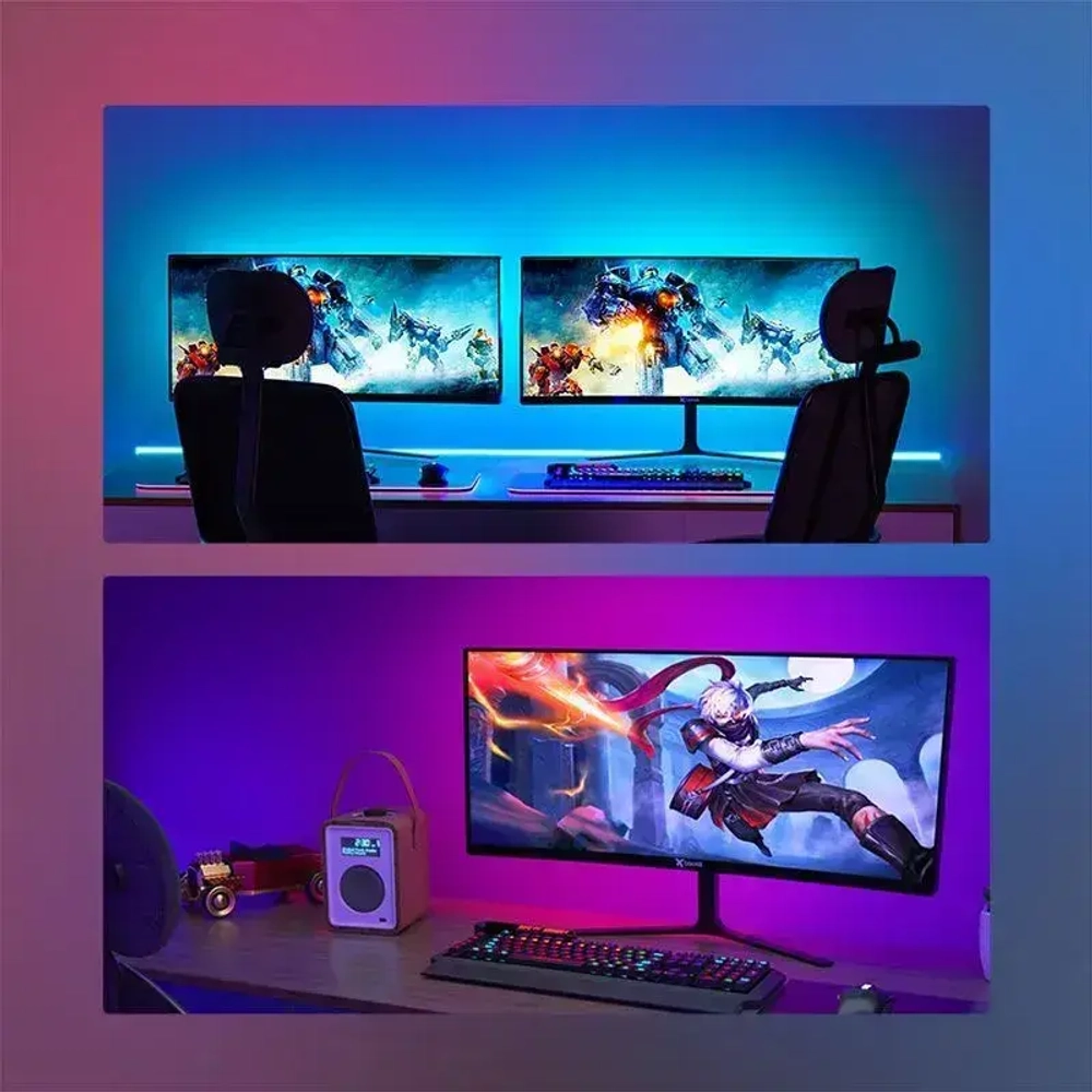 Xnbada Светодиодная лента 14.4 Вт, IP30, Разноцветный