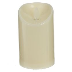 GAEM Изделие декоративное "Свеча" (подсветка, 3xAAA, н/п), L7,5 W7,5 H12 см