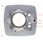 Цилиндро-поршневая группа 4T двиг. CG250 d-67, p-16 (тефлон) SM-PARTS