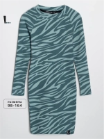 Платье для девочки обтягивающее на осень