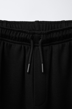 ZARA ДЖОГГЕРЫ КОМФОРТНОЙ ПОСАДКИ, ЧЕРНЫЙ