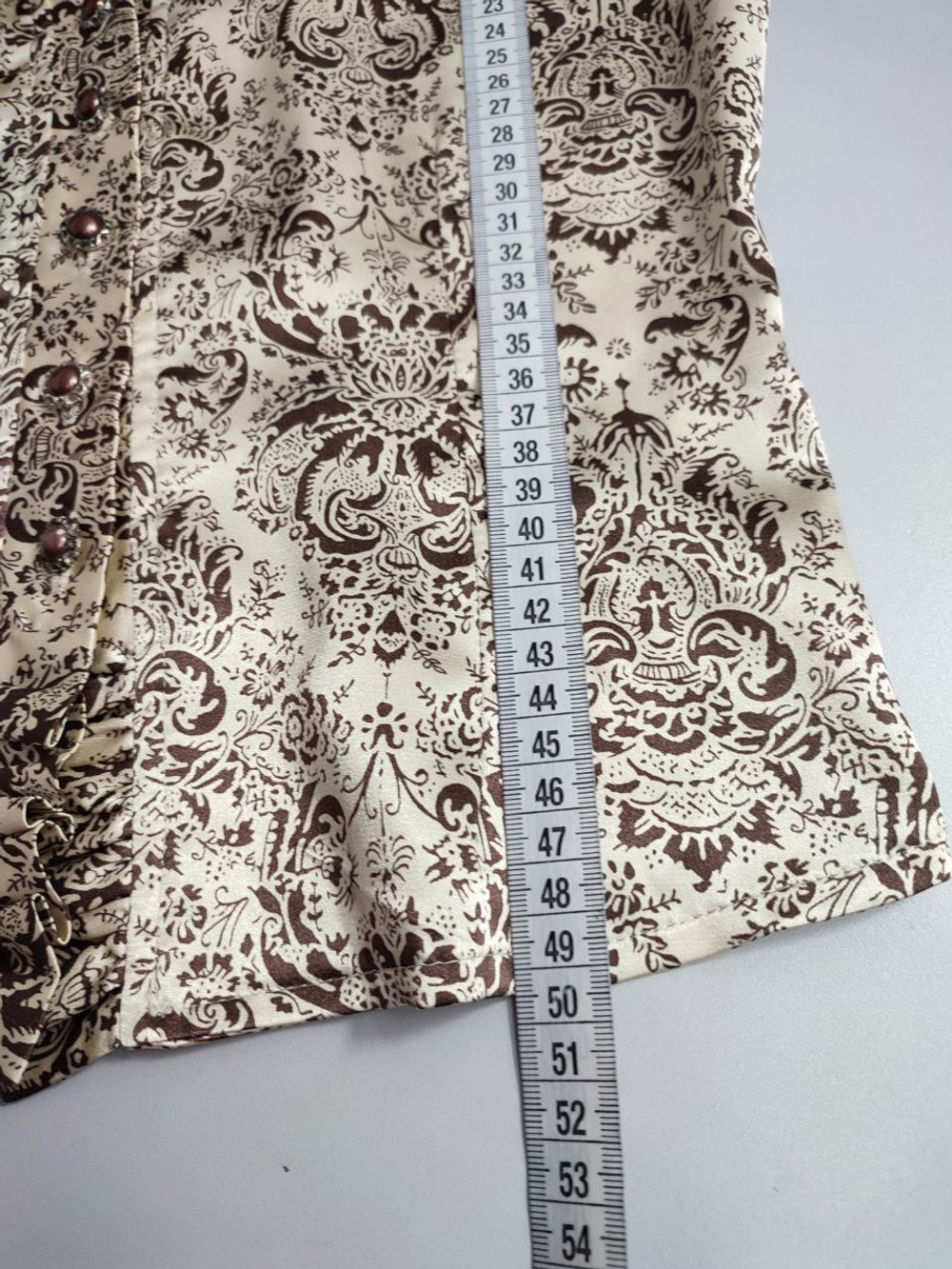 Рубашка Roxelan с принтом 44 размер