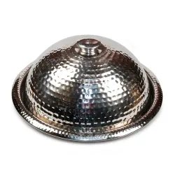Блюдо для подачи d 40 см h18 см нерж. с нерж. крышкой Dents P.L. Proff Cuisine