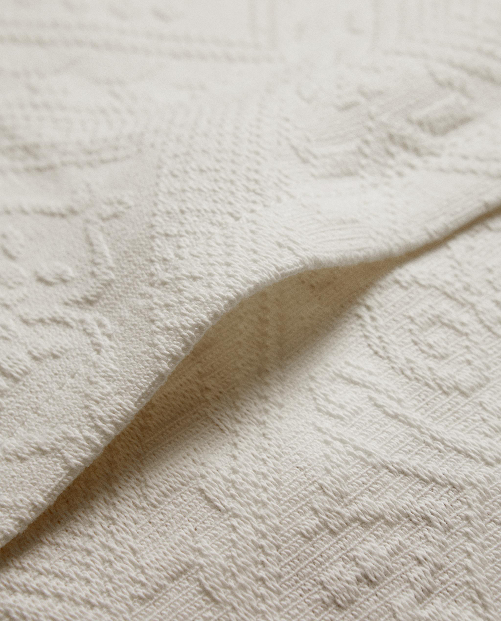 Zara Home наволочка декоративная из хлопка, бежевый · 1162/007