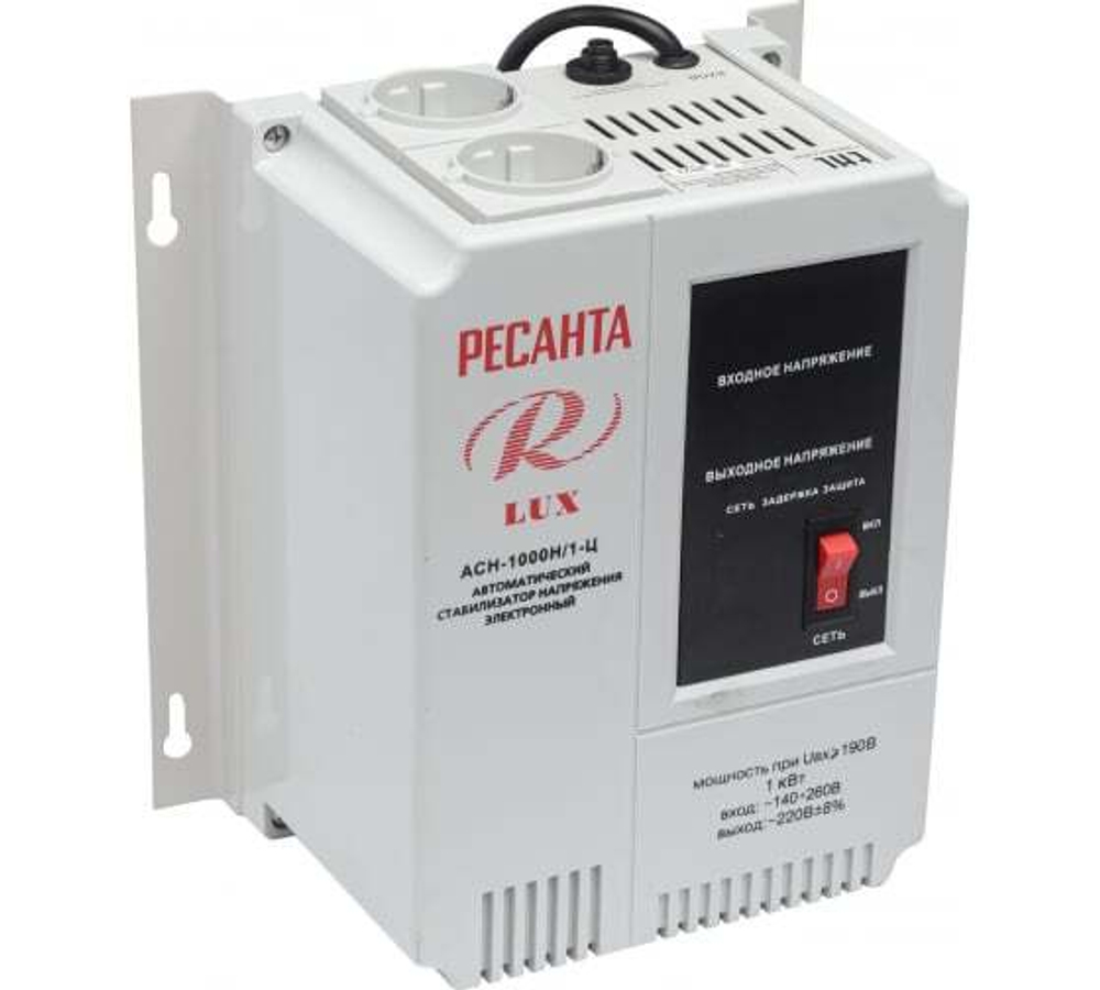 Стабилизатор АСН-1000 Н/1-Ц РЕСАНТА Lux