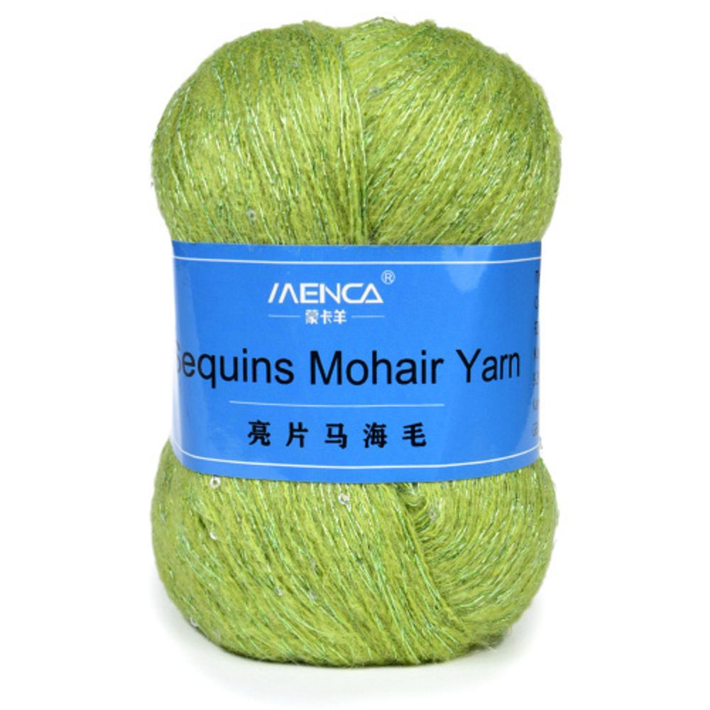 Пряжа Menca Sequins Mohair Yarn (23)