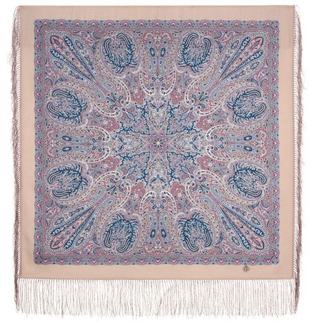 Павловопосадский платок Лирическое настроение 2096-2