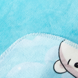 Плед 100х140 Sofi De MarkO Боби синий