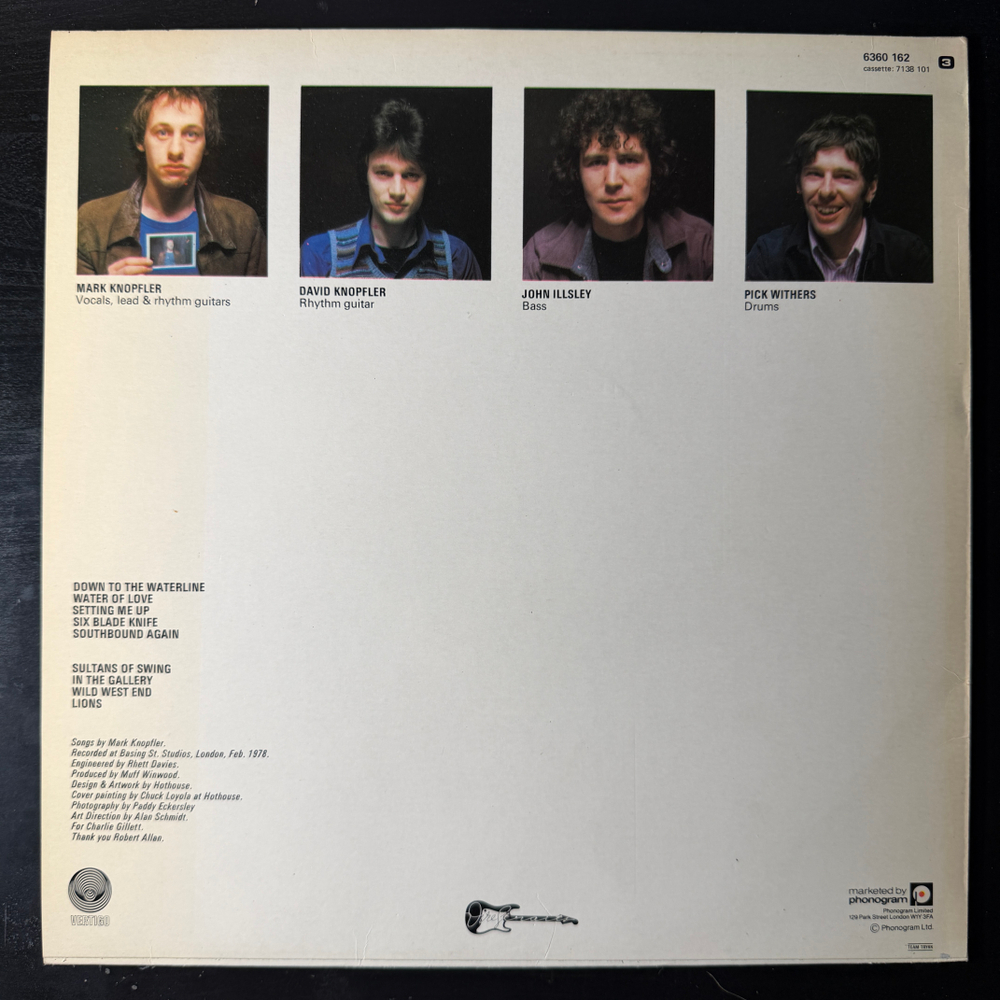 Dire Straits - Dire Straits (Скандинавия 1978г.)