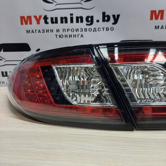 Задние фонари BLACK LED для Mazda 6 GG sedan