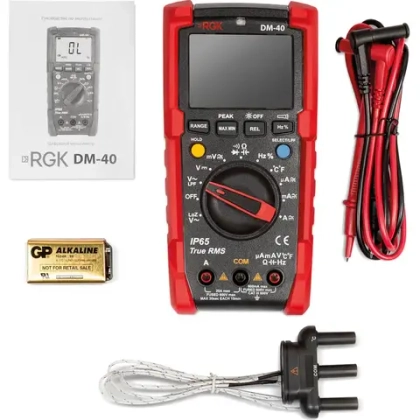 Цифровой мультиметр DM-40 RGK 776431