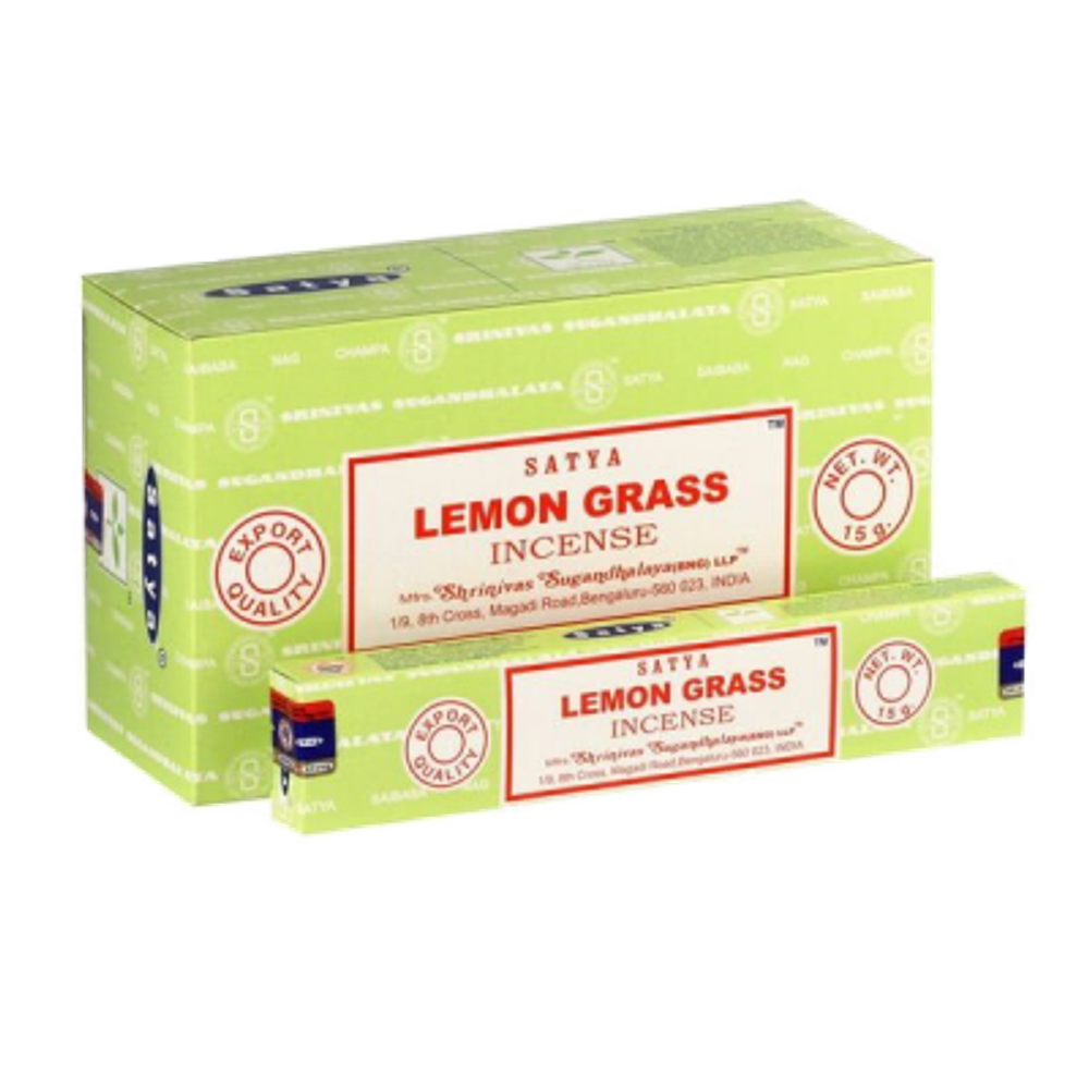 Satya Incense Lemon Grass Благовоние-масала Лимонная Трава 15 г