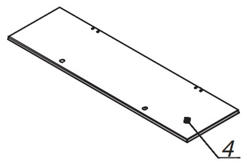 Дверь электроящика для камер contracor серии cab, артикул 83100031