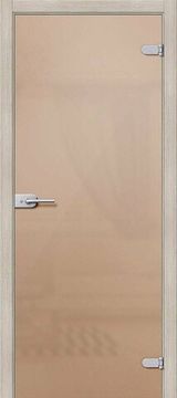 Дверь межкомнатная Лайт | Cатинато бронза