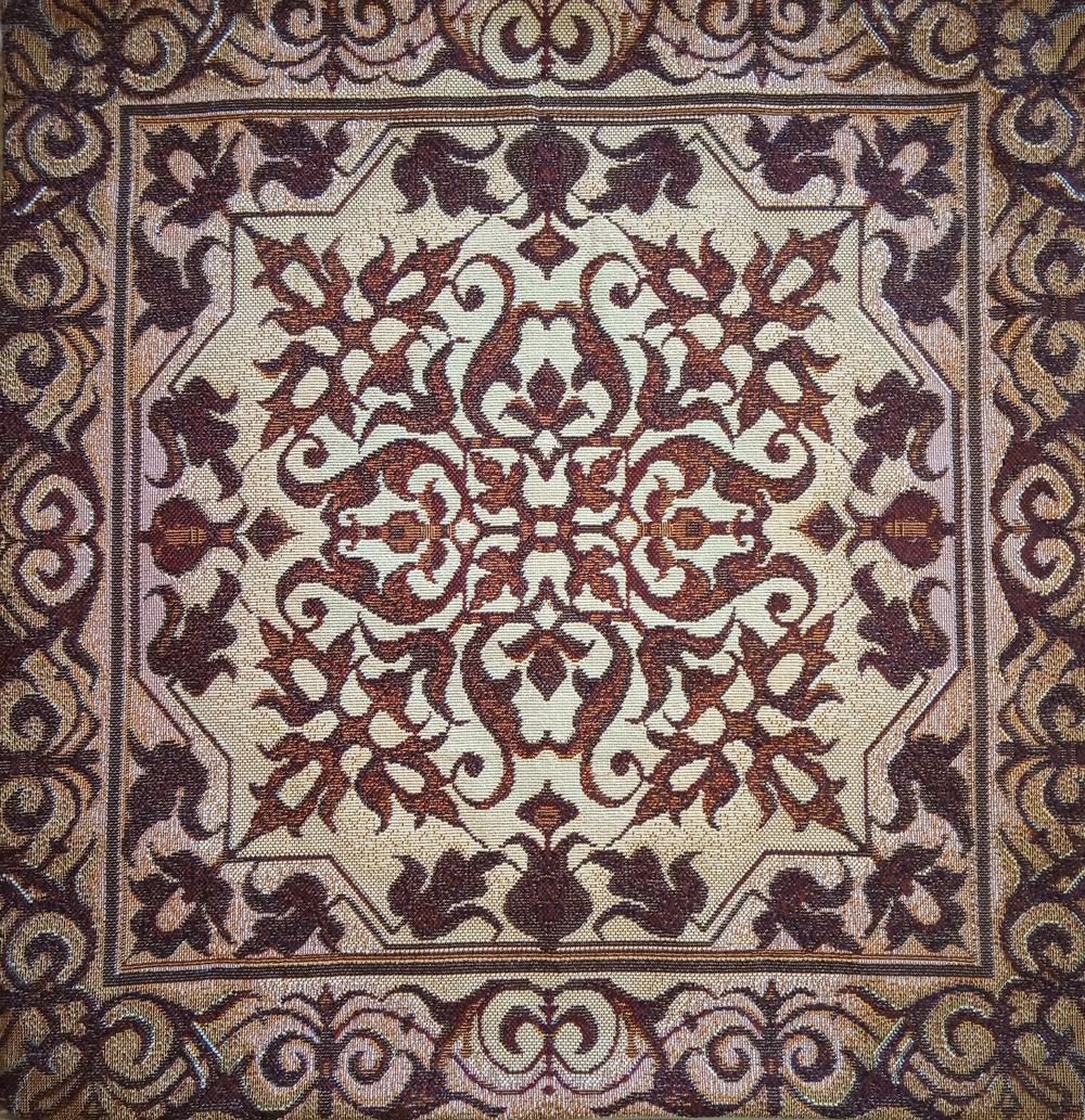 Декоративный гобеленовый чехол Орнамент 47х47