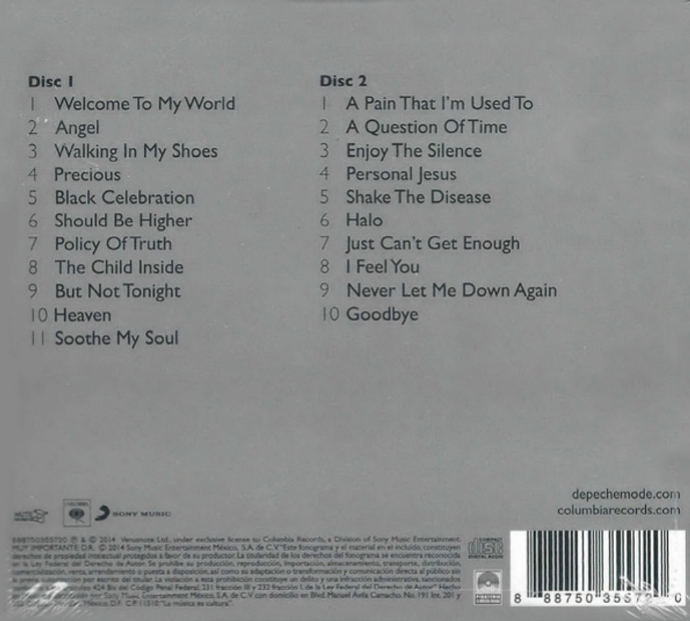 Depeche Mode / Live In Berlin (2CD)