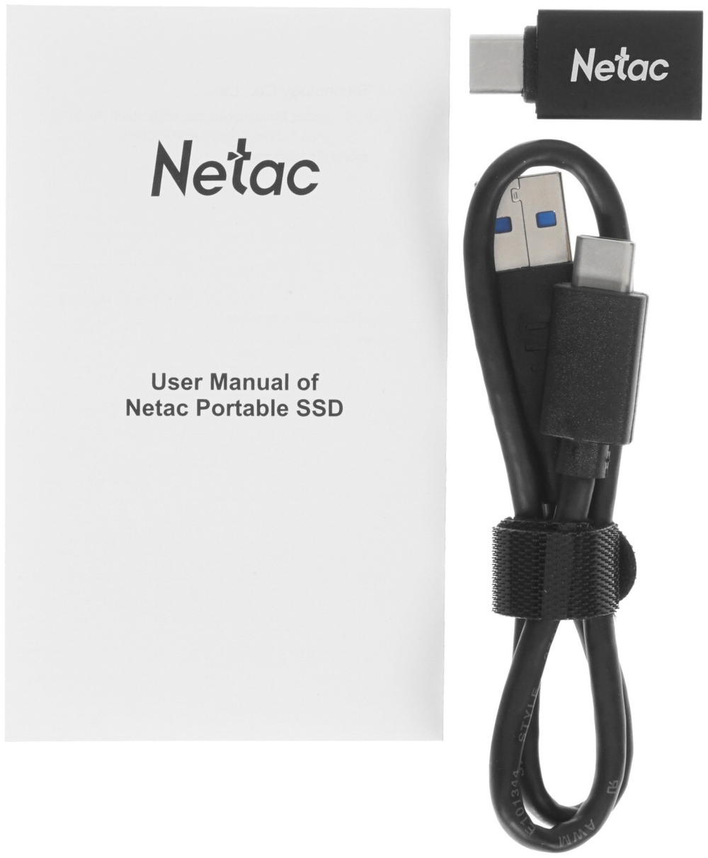 Внешний накопитель Netac Z7S NT01Z7S-120G-32BK 120 ГБ