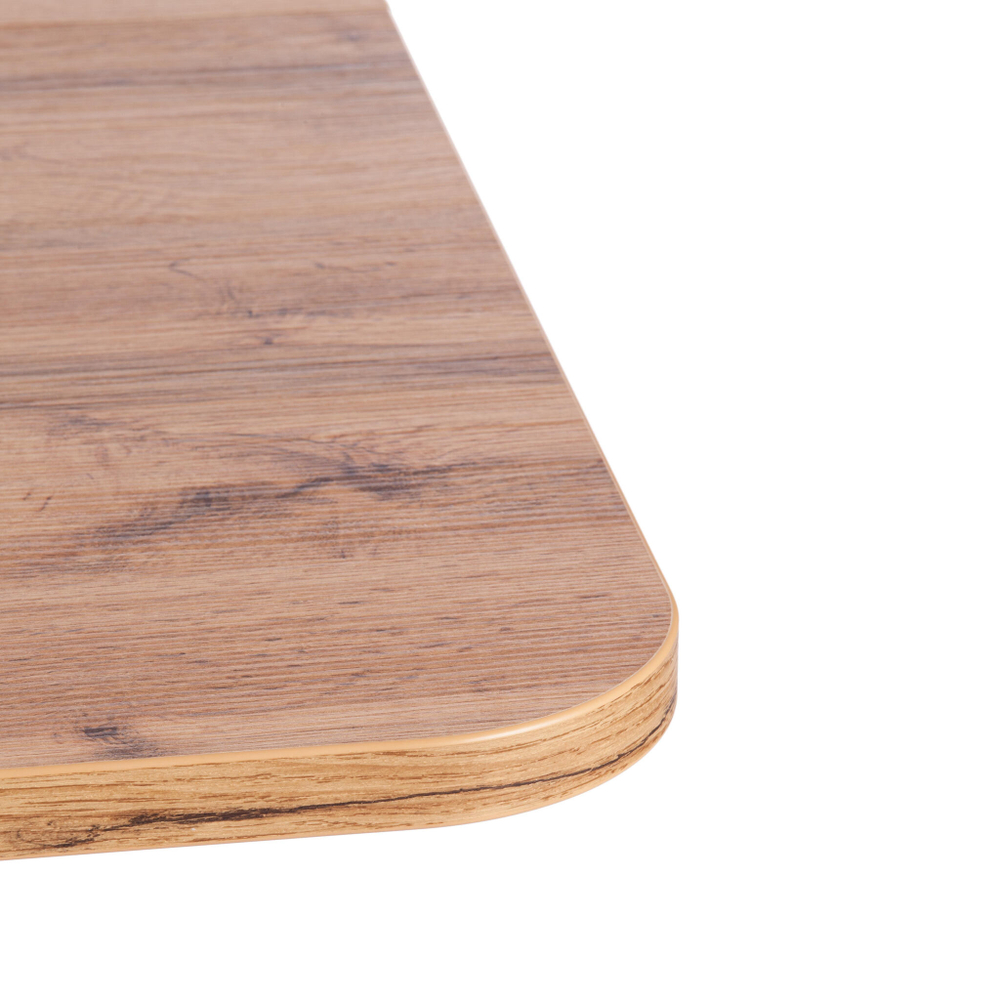 Стол обеденный SMART ЛДСП, 105-140х68,6х75 см, Дуб вотан/Белый