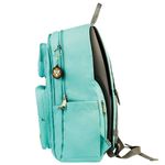 Рюкзак BRAUBERG LIGHT молодежный, с отделением для ноутбука, нагрудный ремешок, мятный, 47х31х13 см, 270298, 227077