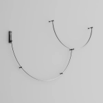 Магнитный шинопровод Maytoni BUSBAR TRUNKINGS FLARITY TRX154-2SR-D1800-B