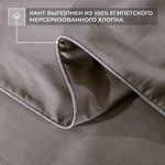 Комплект постельного белья Однотонный Сатин Премиум на резинке OCPR006