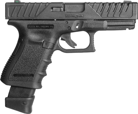 Полимерная накладка на затвор Glock 19