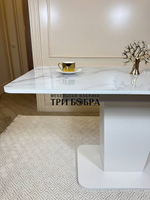 Кухонный стол "Тор", белый оникс