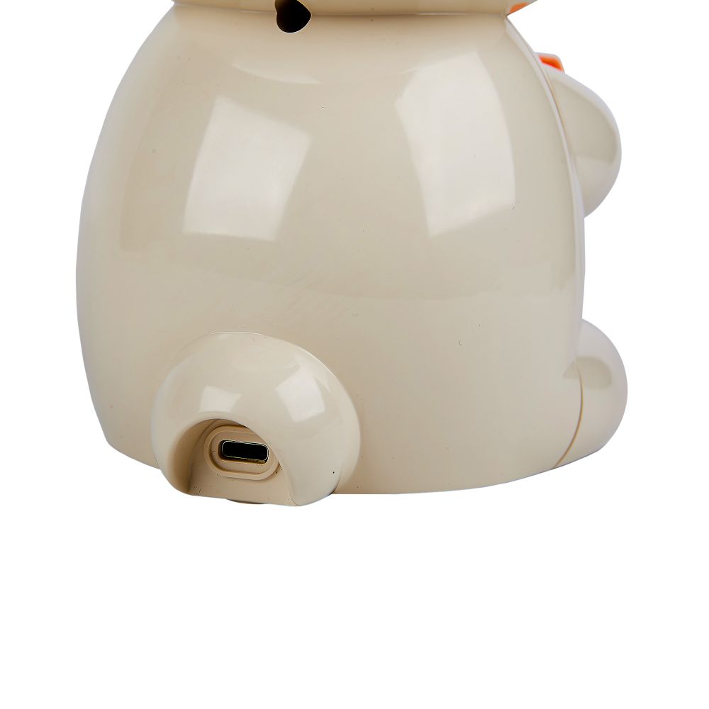 ULM-D160 12W-3000-6000K-DIM IVORY Светильник настольный светодиодный Заяц. с подставкой под канцелярские принадлежности. Сенсорный выключатель. Диммер. Слоновая кость. TM Uniel