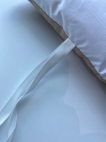 Комплект в кроватку 17 предметов "Медведь на коне" бежевый, сатин