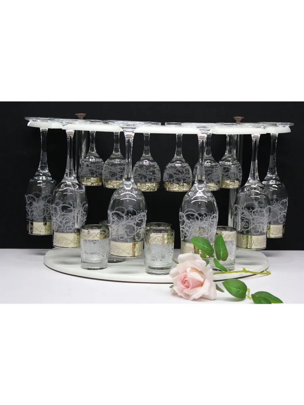 Барный набор 18 предметный с Бокалом