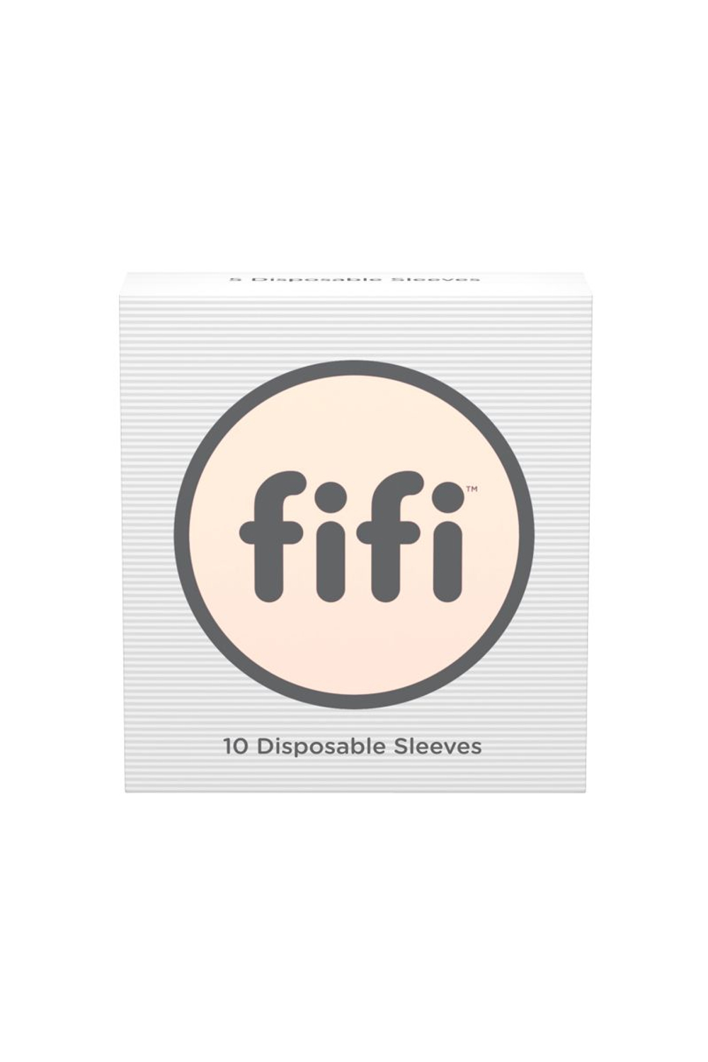 Сменные насадки для мастурбатора FIFI MALE - 10 шт. (Цвет: прозрачный)