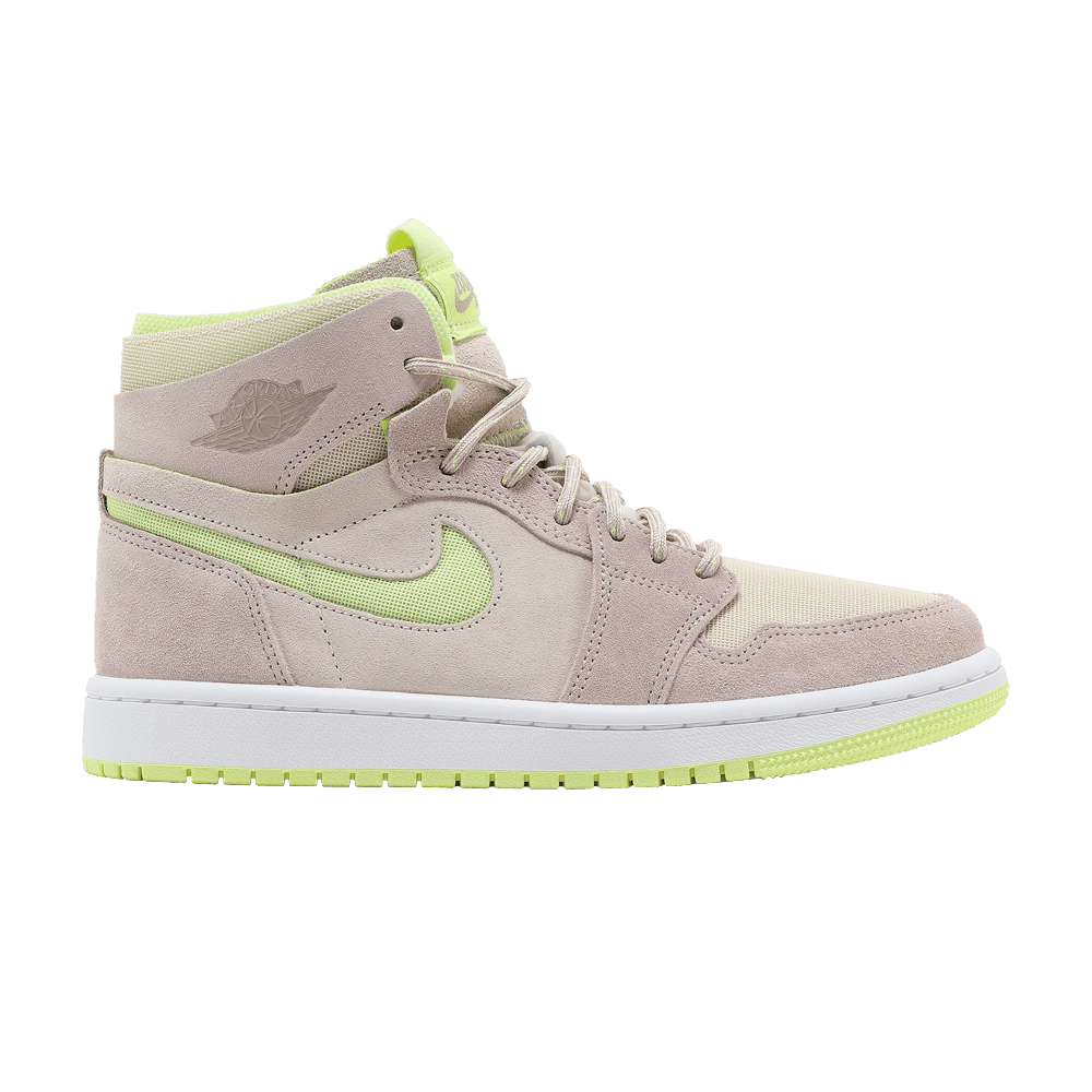 Кроссовки Jordan Air Jordan 1 High Zoom Air Cmft "Lemon Twist" (Женская размерная сетка)