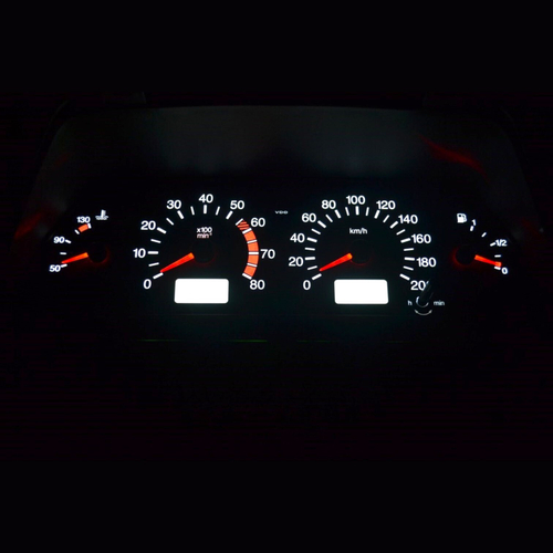 Светодиодная плата для панели приборов ВАЗ - VDO или Счетмаш, тахометр х100 (индивидуальный заказ по цветам))