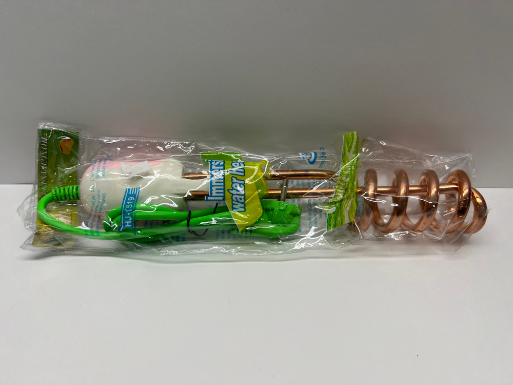 Кипятильник HJ-1519, 1500W, 220V-240V, зеленый + розовый (за 1 шт.)