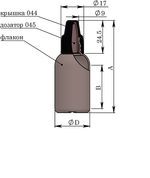Флакон 15 мл 18 мм ПНД от производителя Тара-Гост