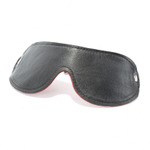 Красная кожаная маска на глаза (Цвет: красный)