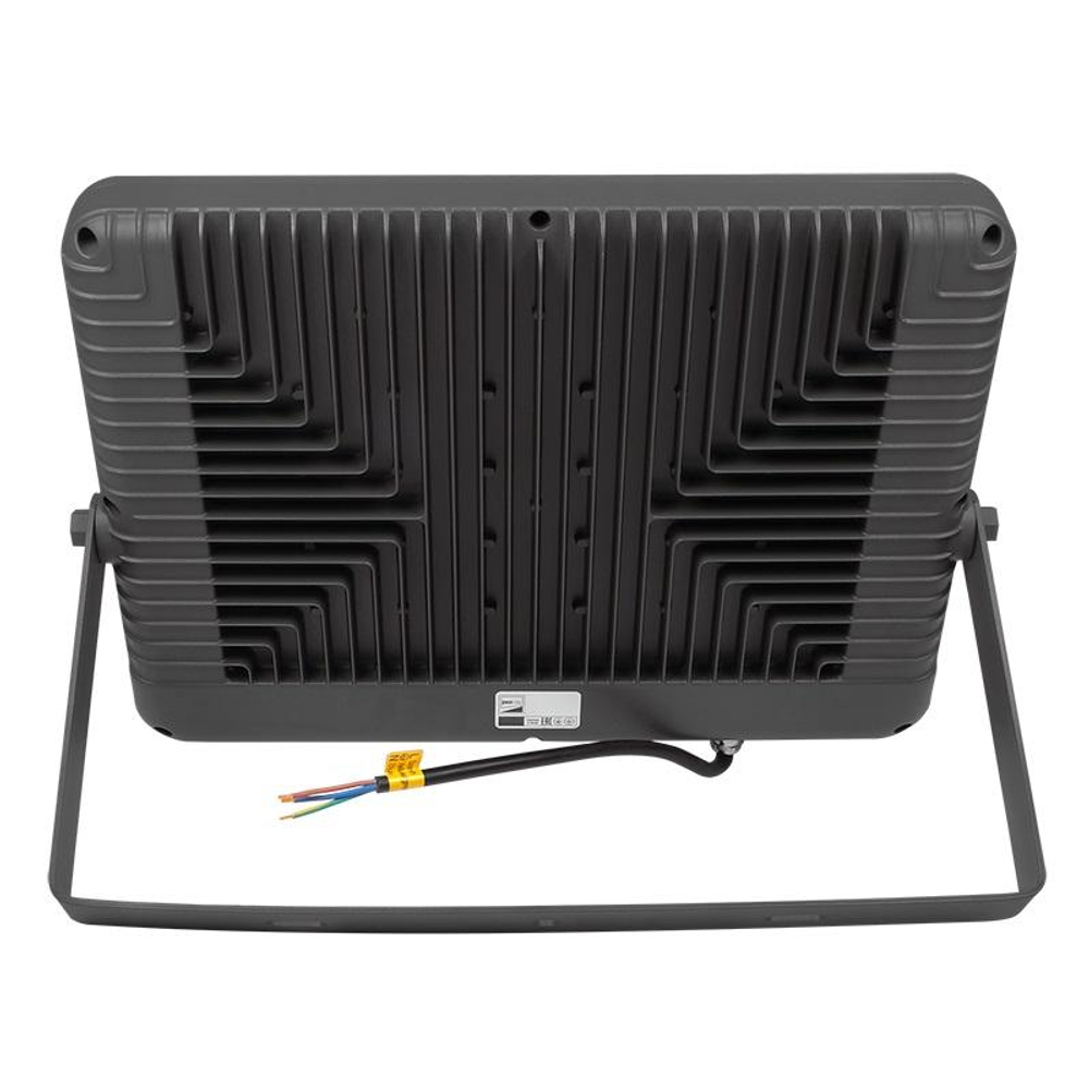 Прожектор светодиодный PFL-S2 300Вт 6500К IP65 220–240В ДО с клапаном закален. матов. стекло сер. Pro JazzWay 5007963D