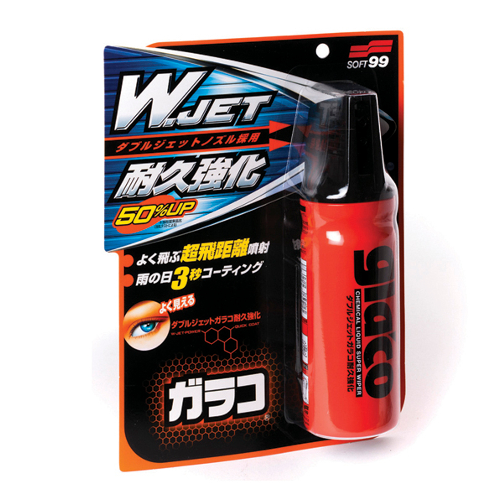 Soft99 Антидождь Glaco "W" Jet Strong для стекол, 180 мл