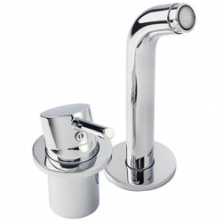 Смеситель для раковины настенный Kludi Bozz  382450576  хром, излив 220 мм, внешняя часть